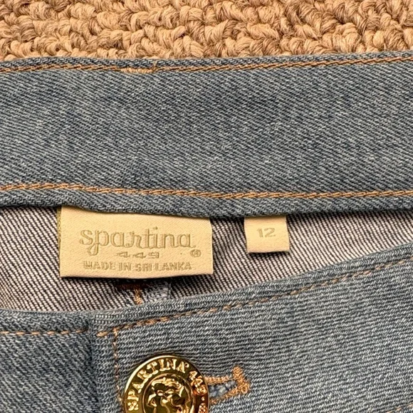 Spartina 449 Blue Women's Jeans - Picture 6 of 10